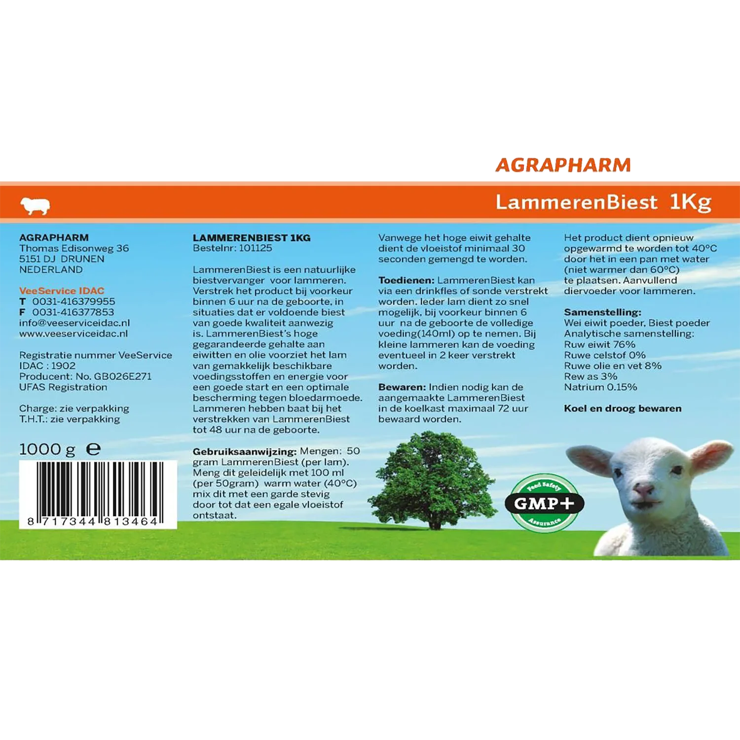 Col-O-Lam Lamb Colostrum 1.5kg - Image 2