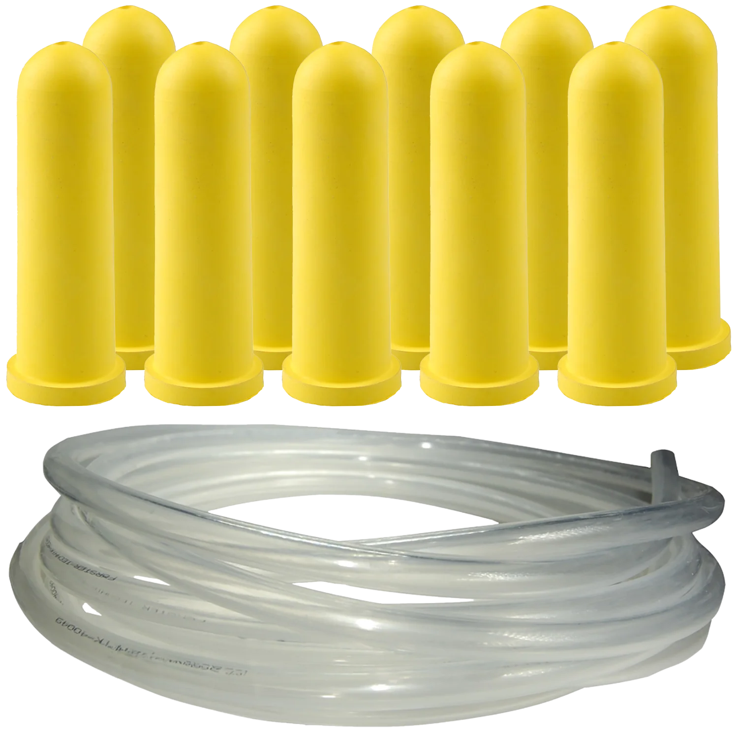 Combo set 10x antibacterial Teats and 5m Tubes