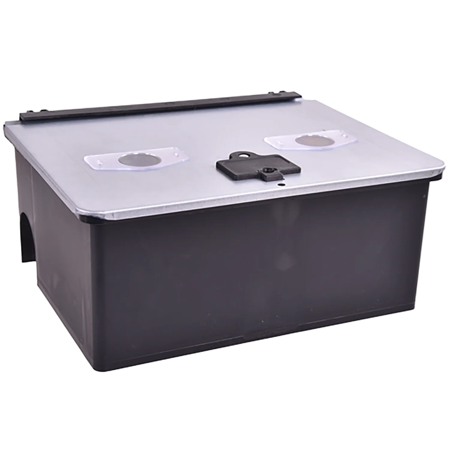 Feeding box PRO RAT metal/plastic XL with 2 clamps