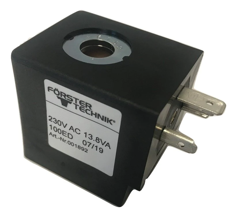 Förster Solenoid Coil - 220V 50/60Hz 13.8V