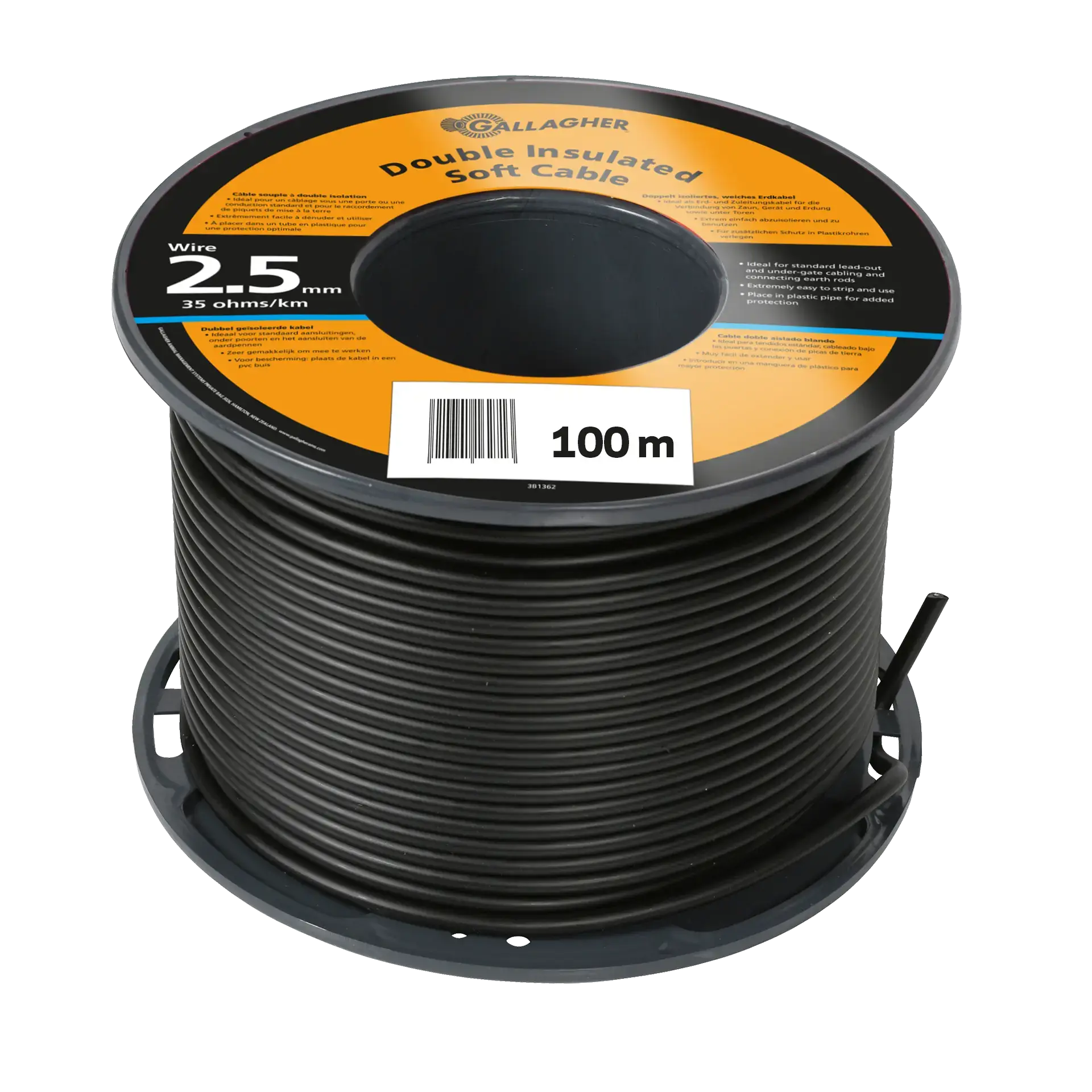 Gallagher Cable 2.5mm - 100m for Electric Fence
