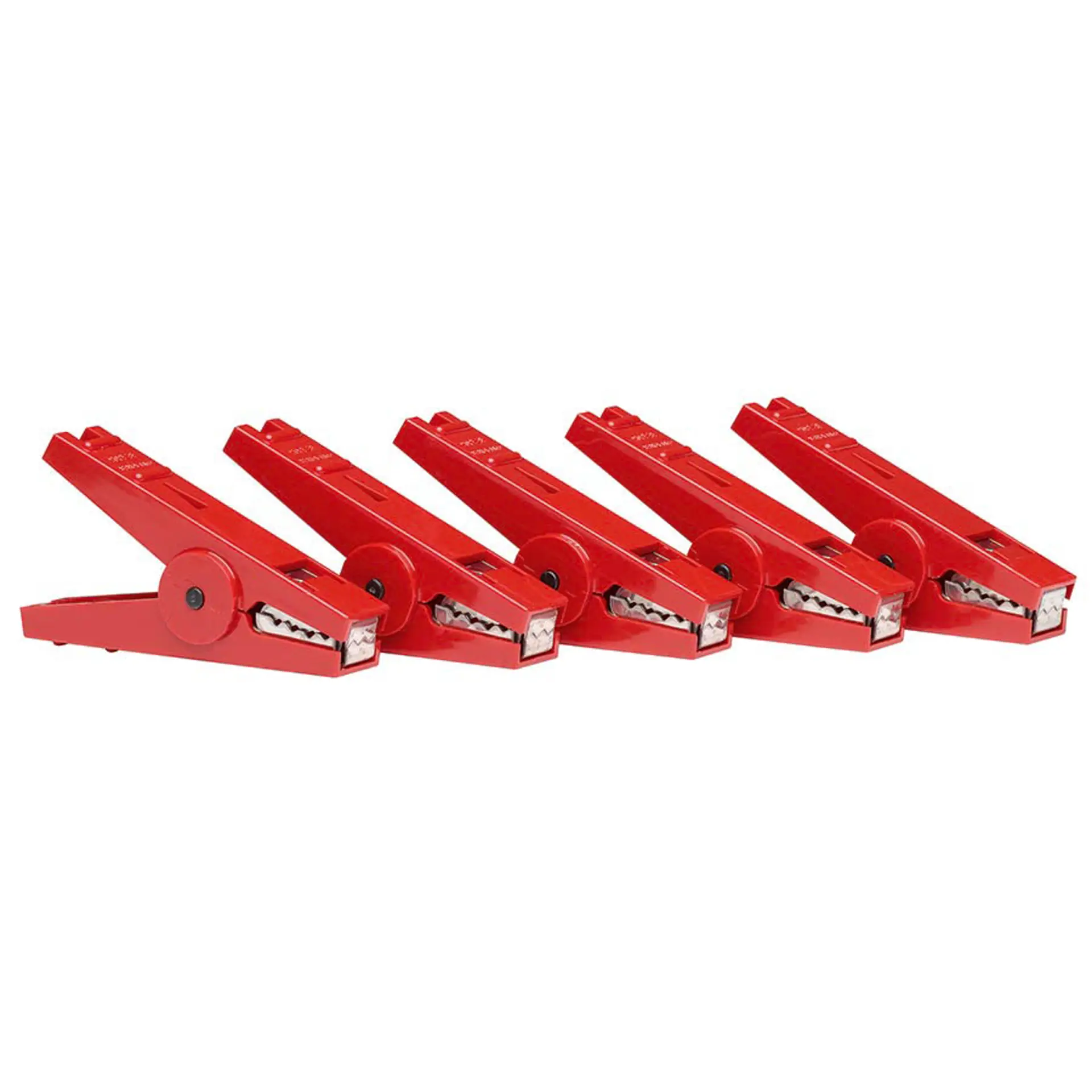 Gallagher Crocodile Clamp Red - Set of 5