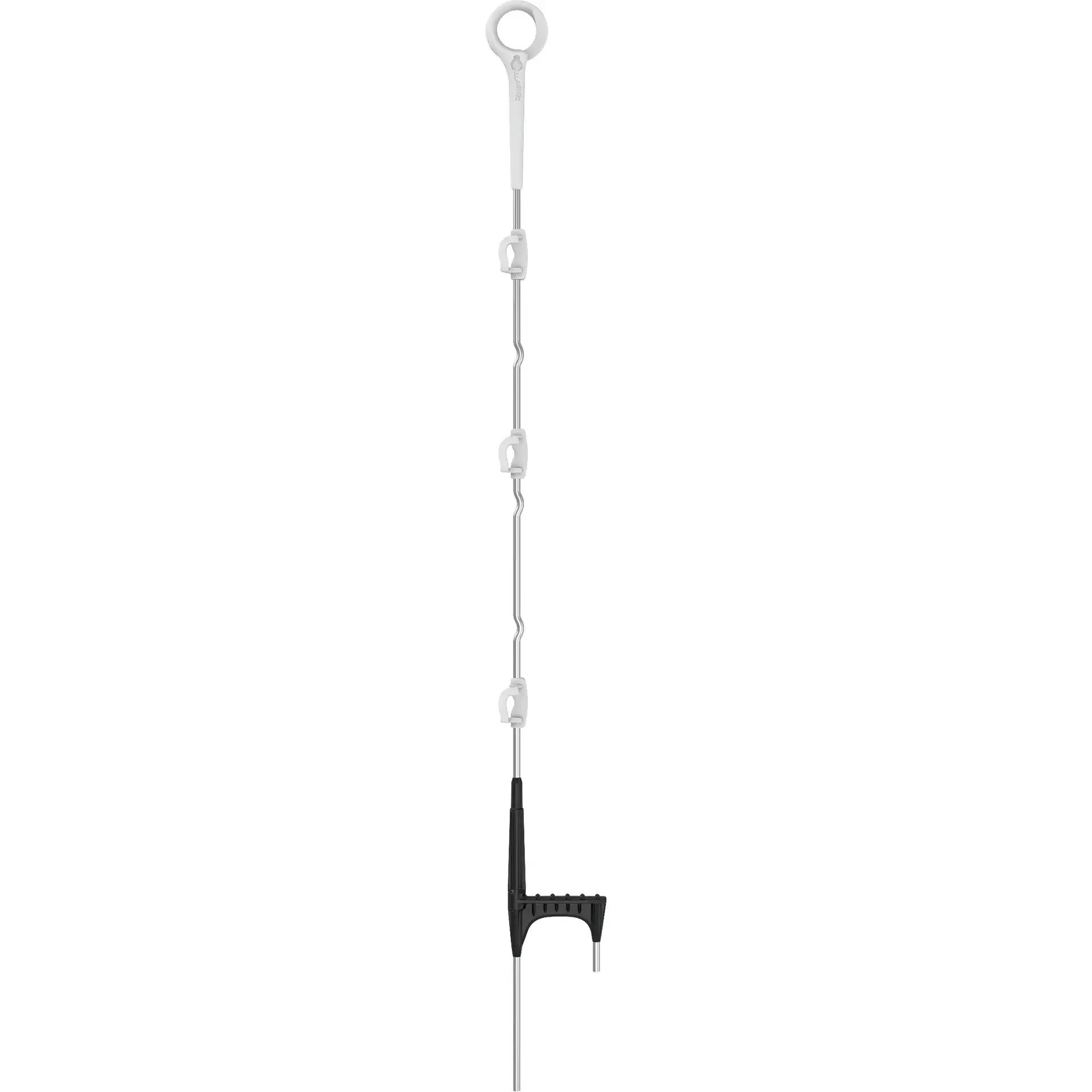 Gallagher Multi-wire Ring Top Post 1.10m White - Flexible