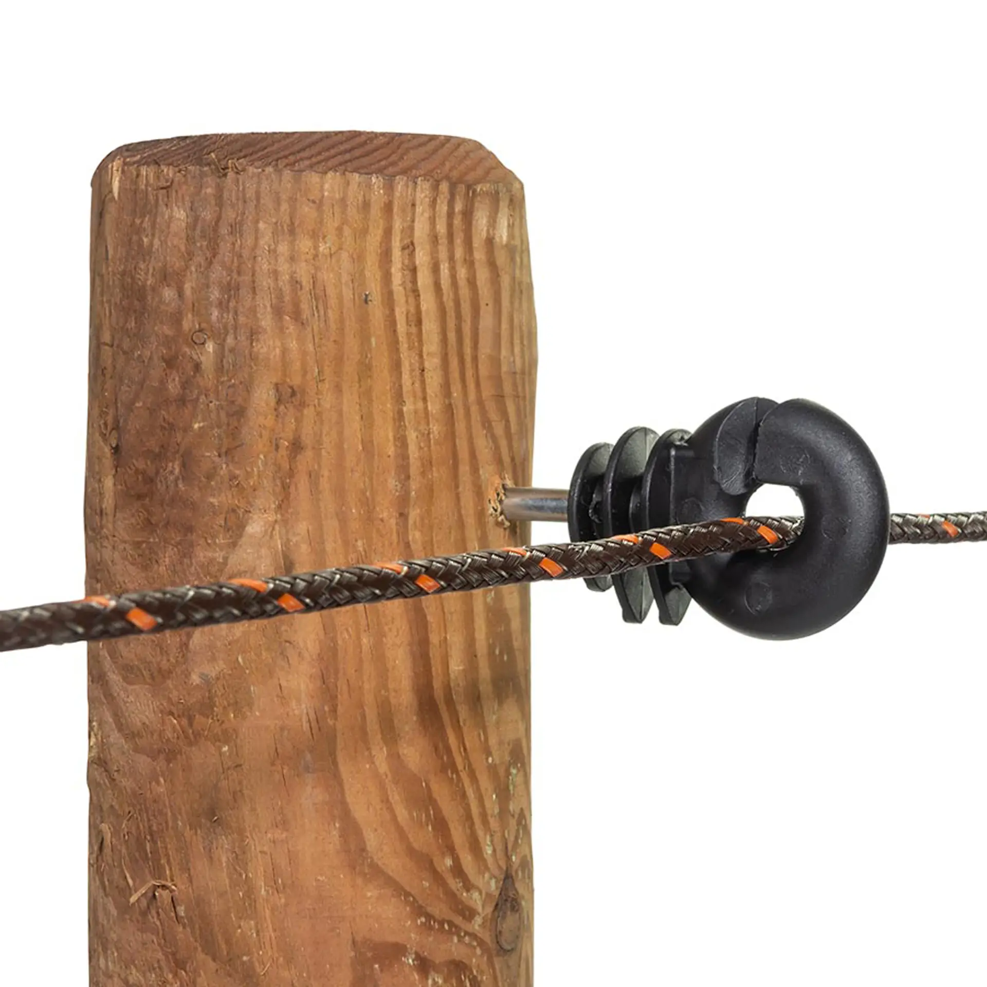 Gallagher Screw Ring Insulator Economy Wood - Affordable and Solid 