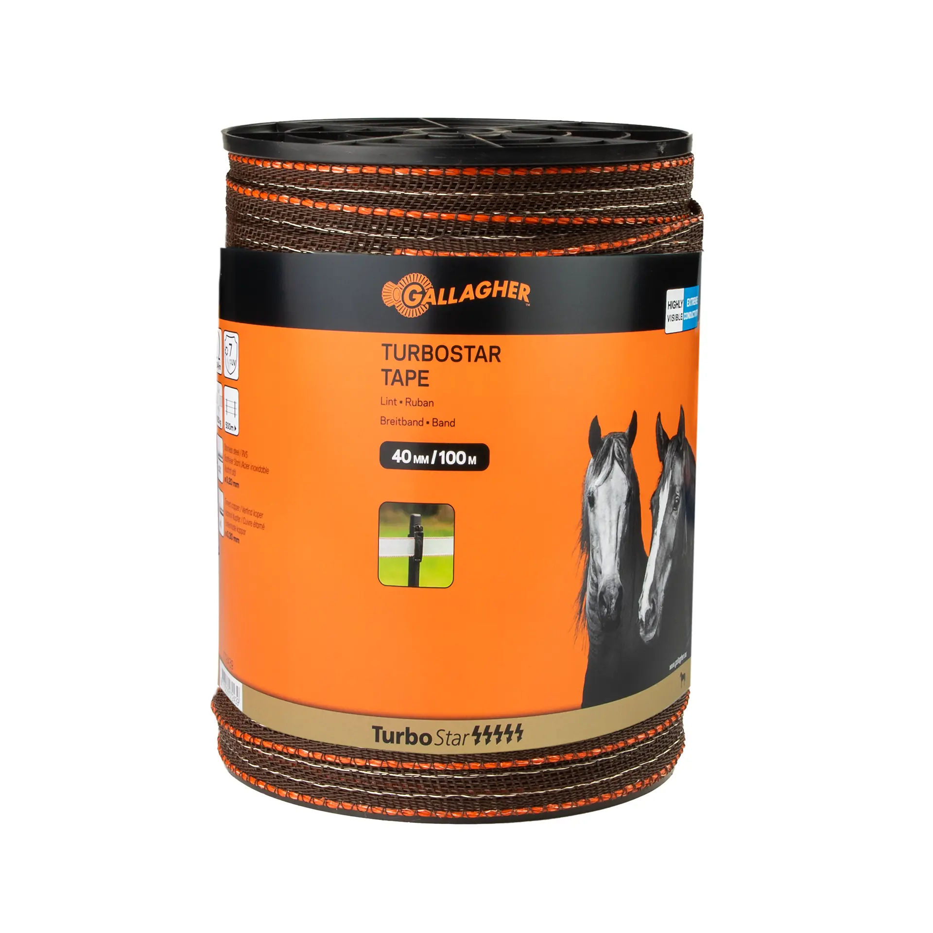 Gallagher TurboStar Lint 40mm Terra 100m - Durable and Strong