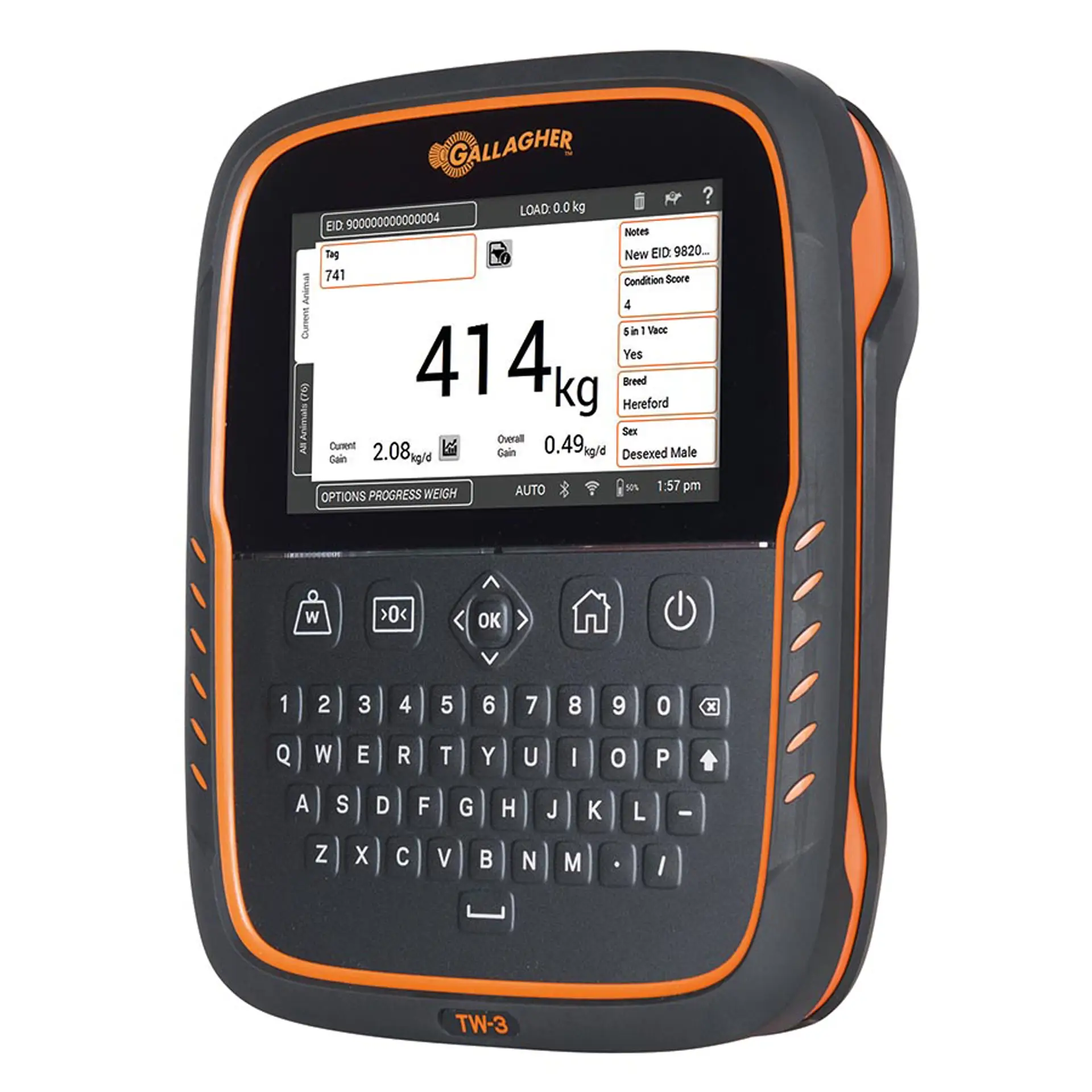 Gallagher TW-3 Scale - With Data Recorder 