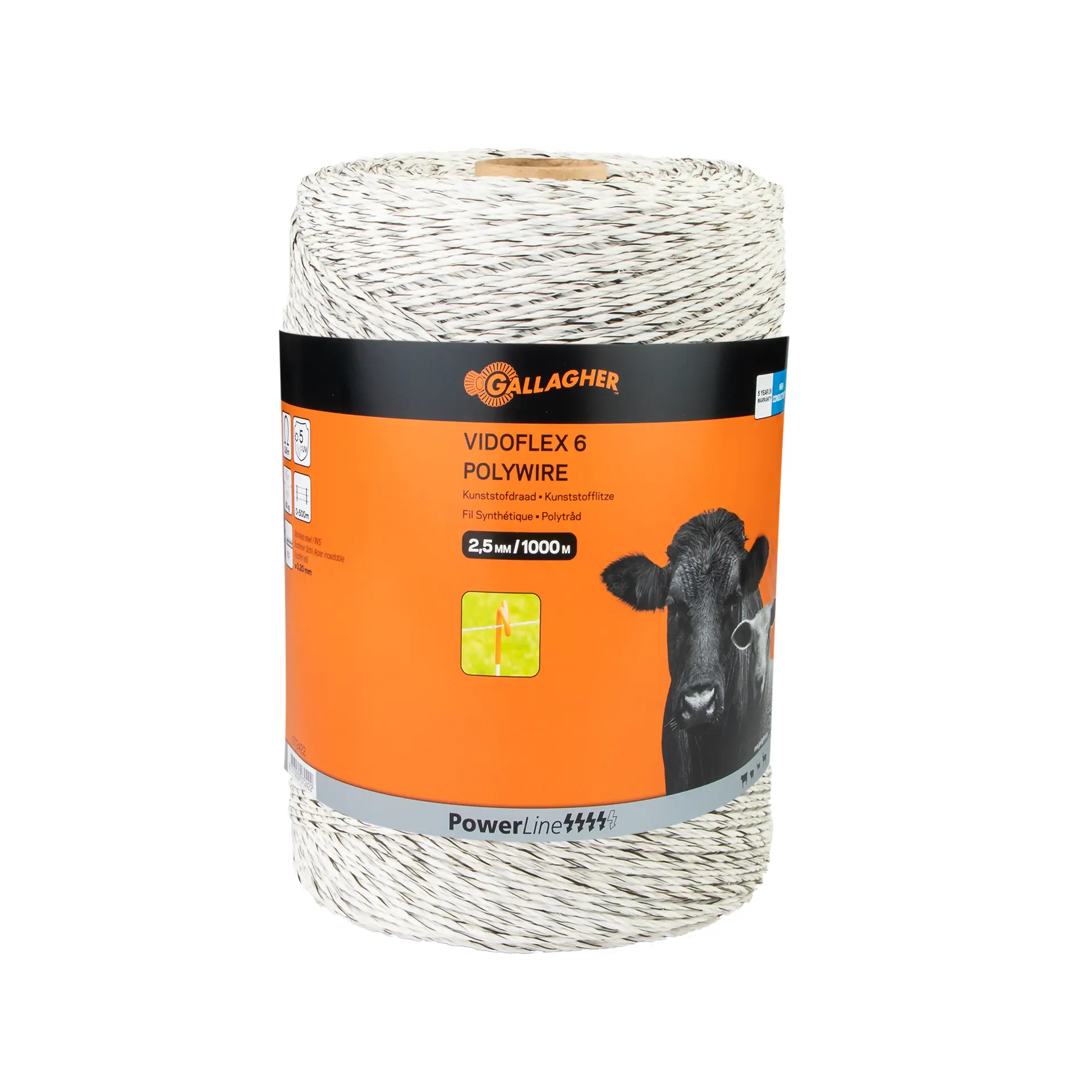 Gallagher Vidoflex 6 PowerLine - Strong Conductivity