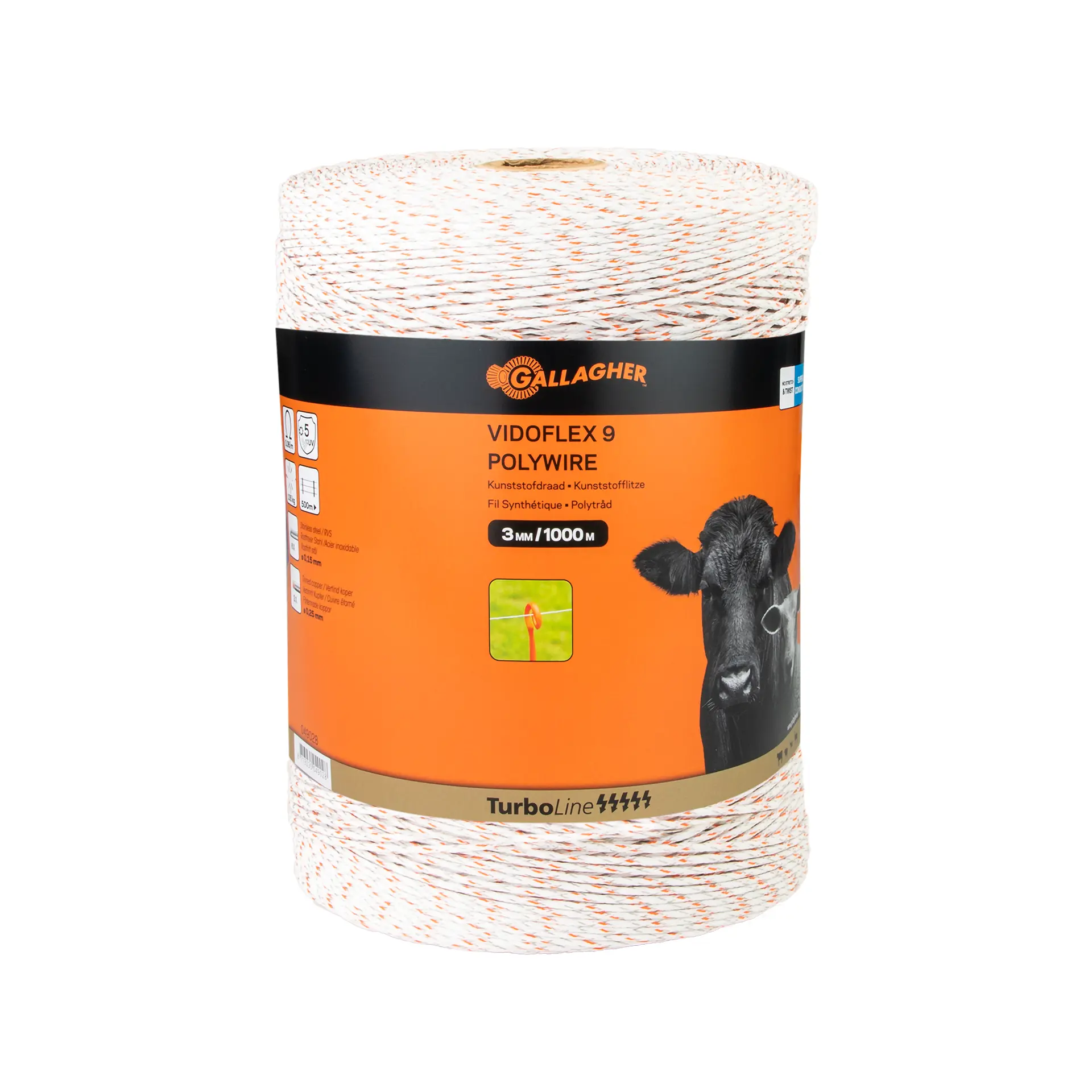 Gallagher Vidoflex 9 TurboLine Plus - Maximum Conduction 