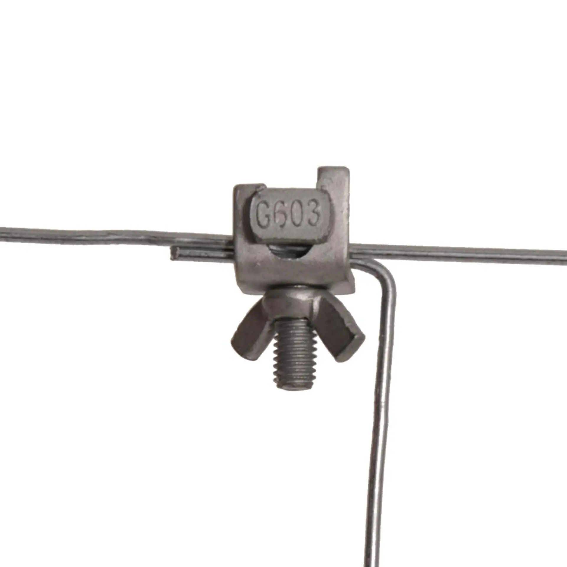 Gallagher Wire Clamp Bent with Wing Nut - 10 Pieces