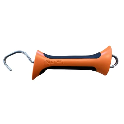 Heavy Duty Gate Handle with Rubber Grip Cord/Wire