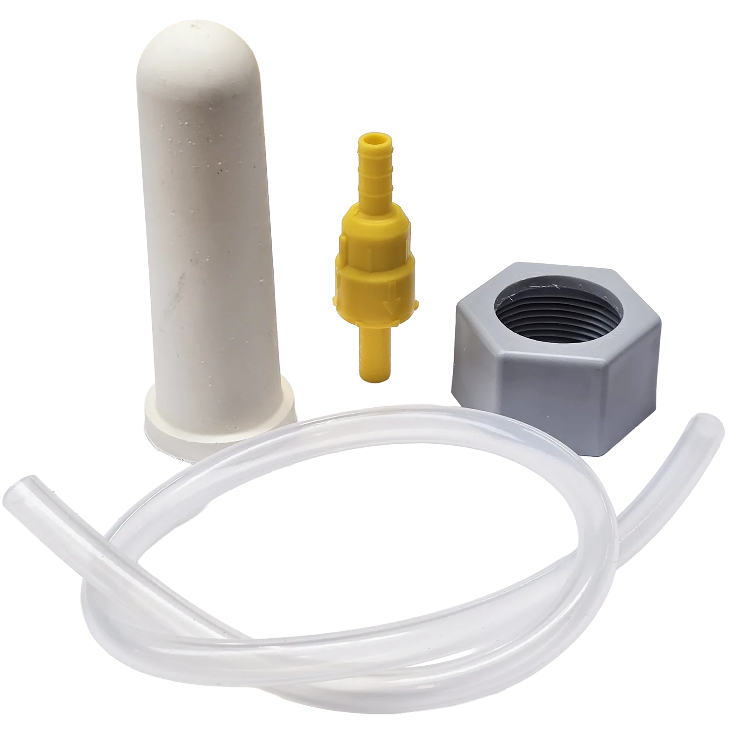 Hose set with Teat and check valve Alma feeding station