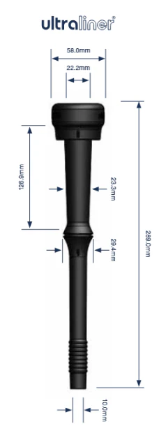 liner Milkrite WS029U-01 corr. 7021-2725-029 GEA set 4 pcs.