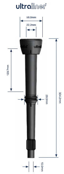 liner Milkrite DL836U corr. 906836-01 DeLaval set 4 pcs. 