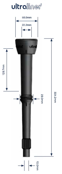 liner Milkrite DL836U corr. 906836-01 DeLaval set 4 pcs.