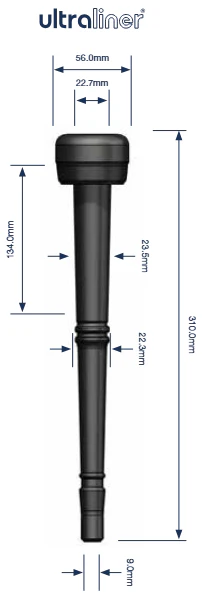 liner Milkrite MS875U corr. 955875-01 Manus Set 4 pcs.