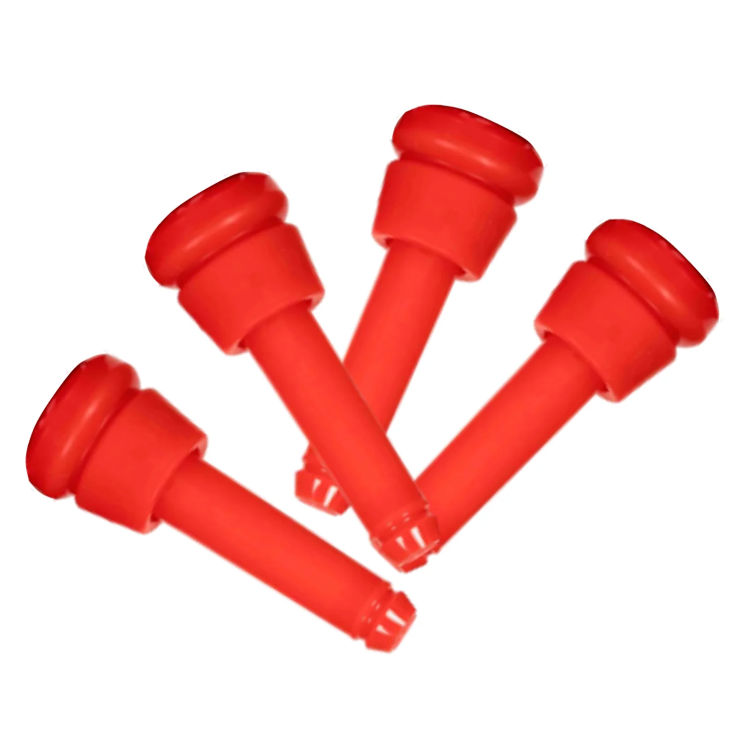 liner silicone red 21mm set of 4 pieces