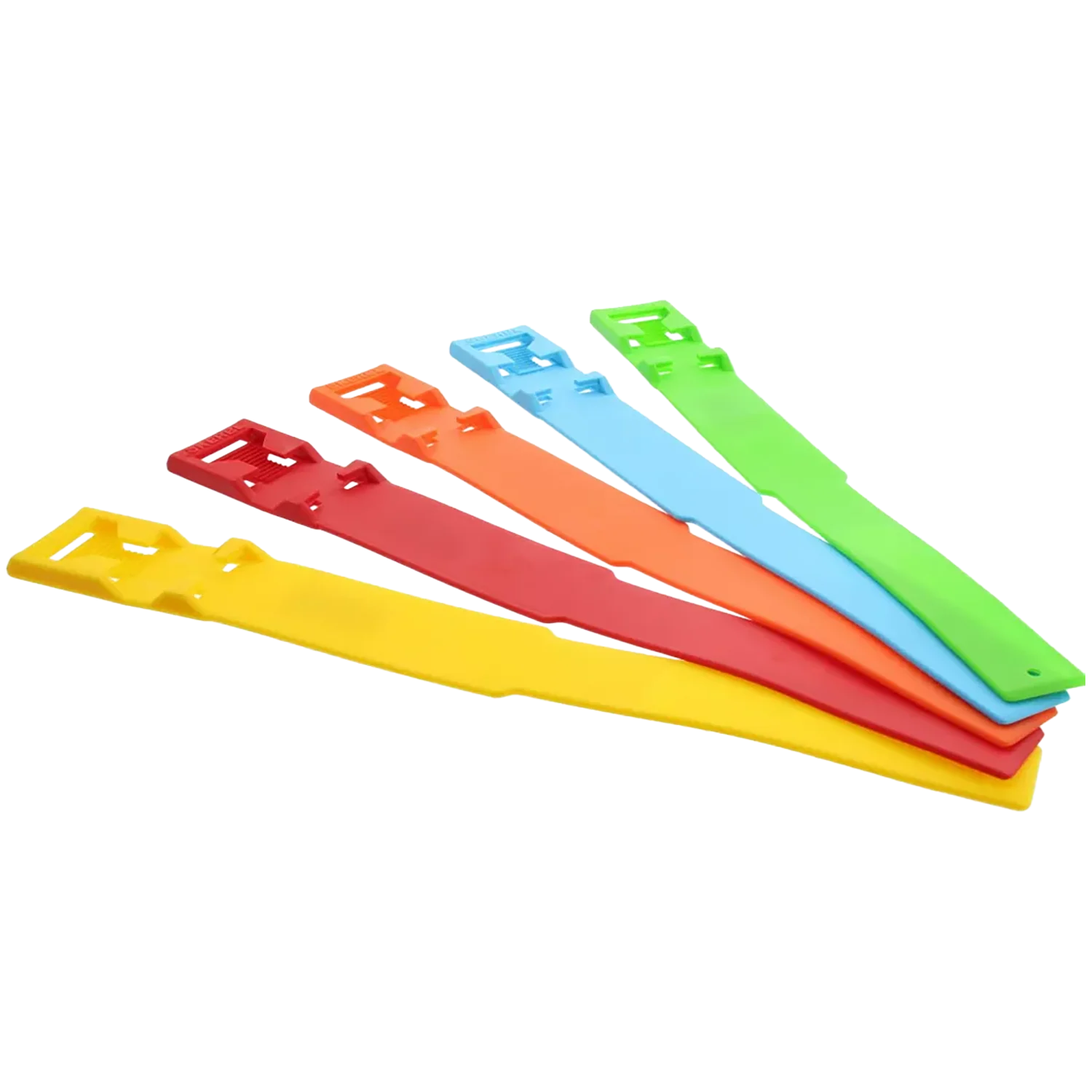 Livestock Identification Band Plastic Blue 10pcs