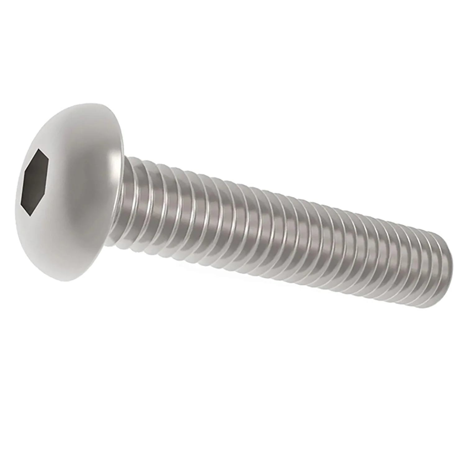 Low Pan Head Screw M8 x 25 Stainless Steel