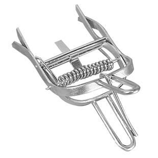 Mole trap type Yankee super with brackets 