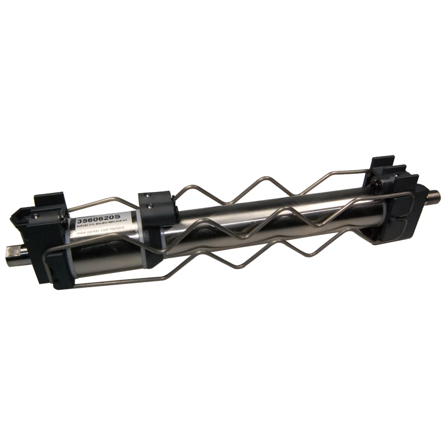 Cord cylinder revision kit Lely A3-A4-A5 BLACK + piston rods - Image 2
