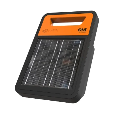 S16li Solar Panel Electric Fence Device incl. Battery