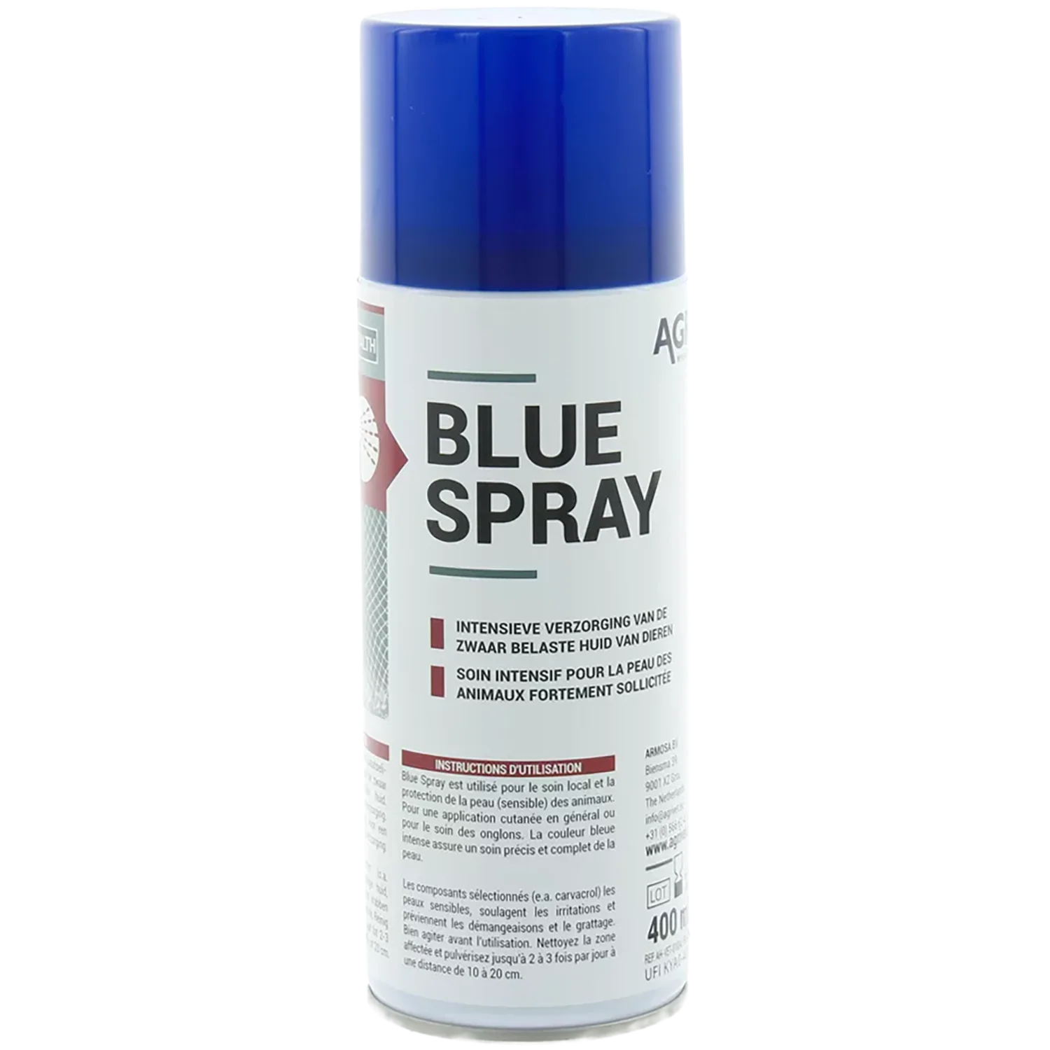 Agrivet BlueSpray 400ml NlFr