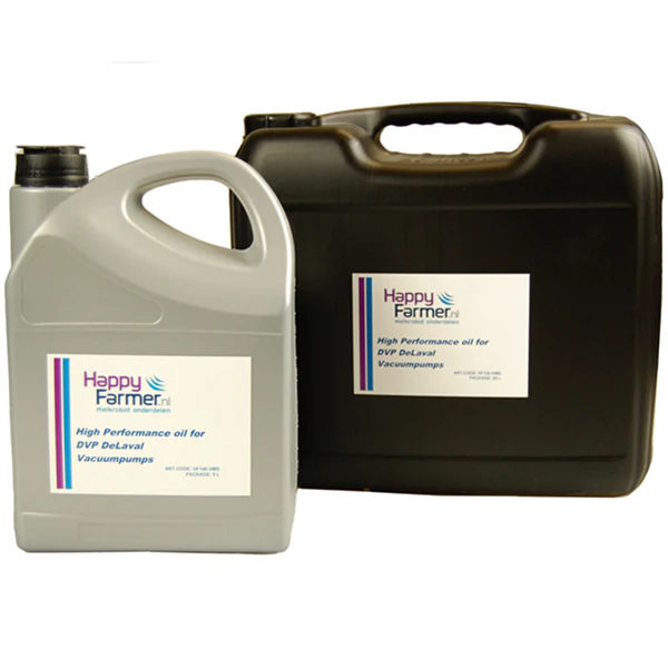 Vacuum pump oil suitable for DeLaval milking robot and ORS vacuum pumps
