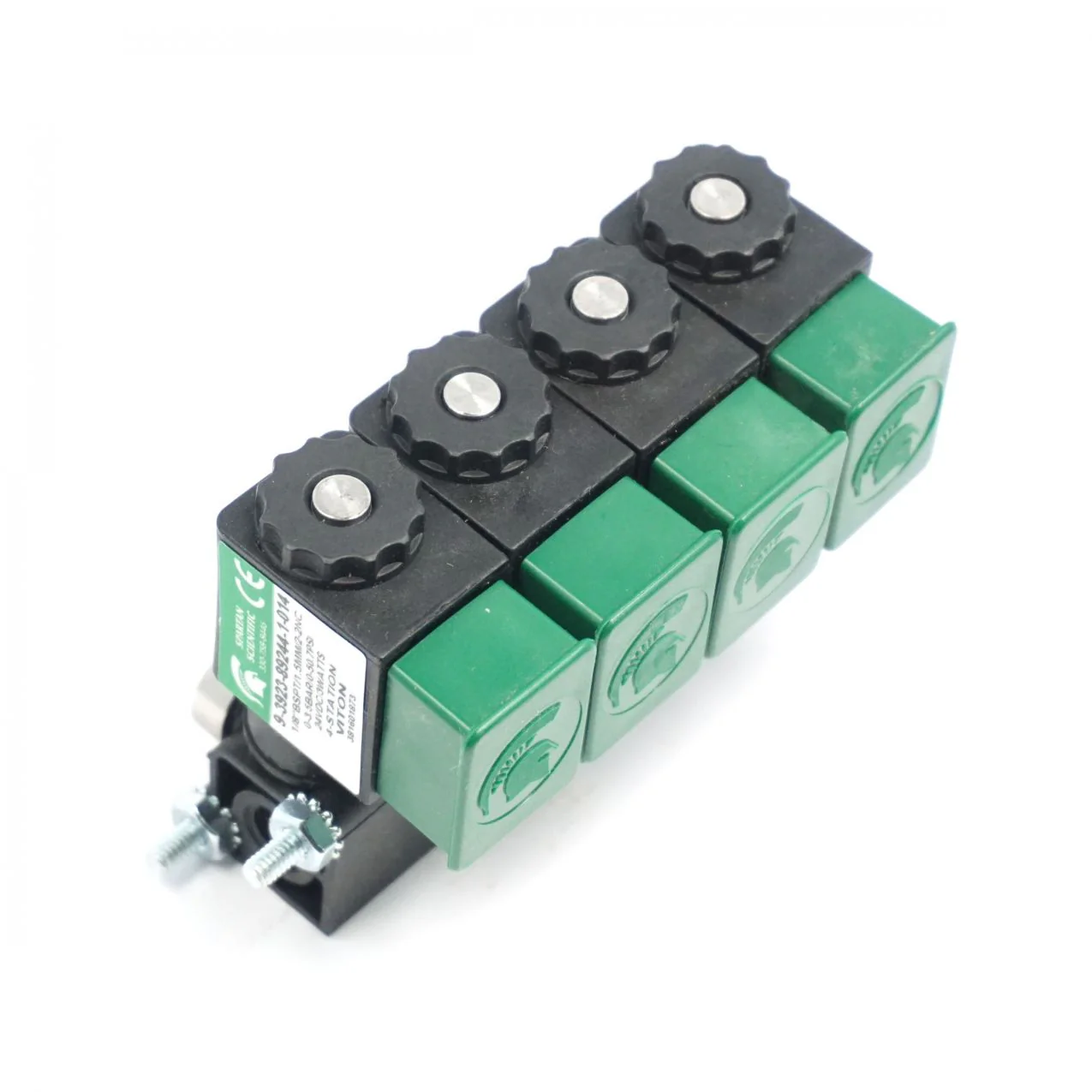 Valve block complete 4 station 2/2 NC 7750-0124-461